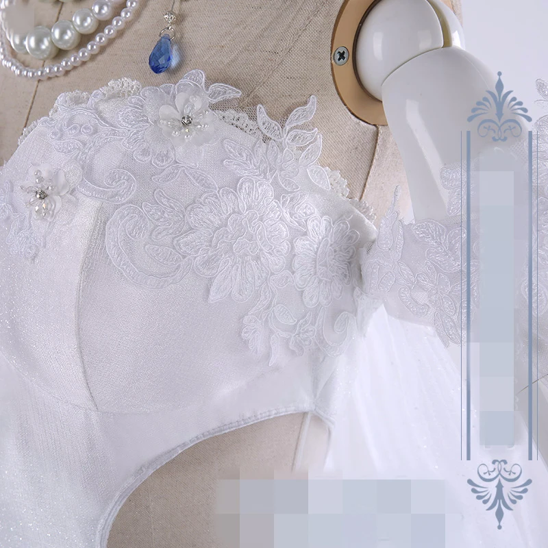 Карнавальный костюм Fate Grand Order Saber Altria Pendragon белое платье для свадьбы на Хэллоуин