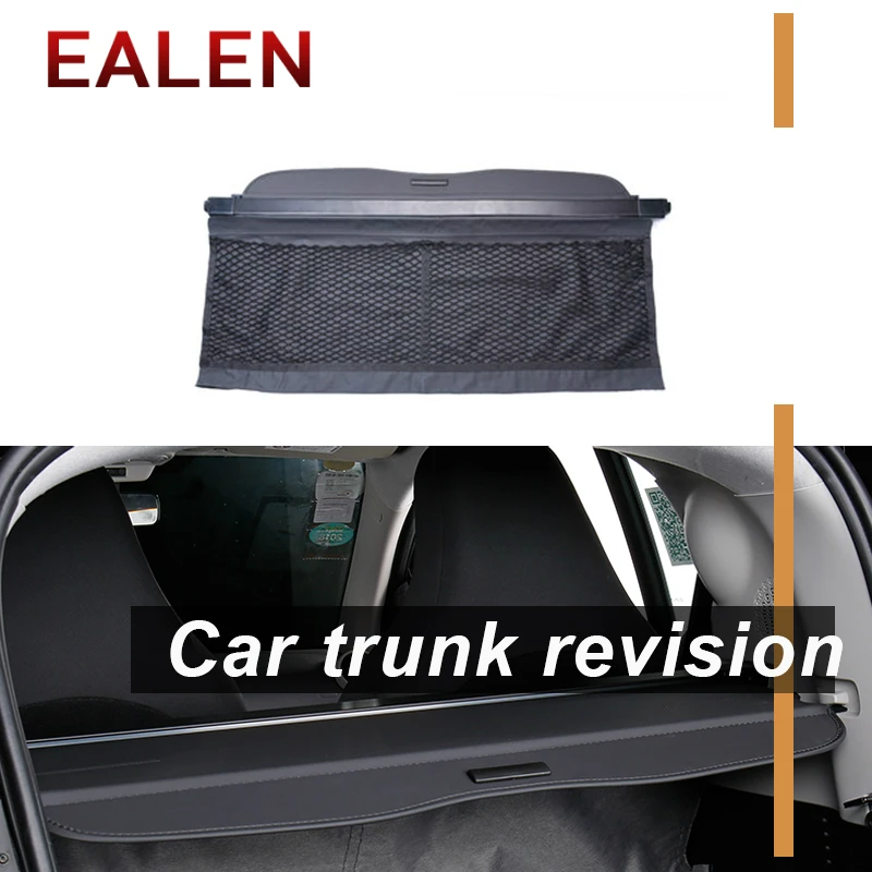 

EALEN For Smart Fortwo 2015 2016 2017 2018 Styling Security Shield Shade Retractable accessories 1Set Car Rear Trunk Cargo Cover