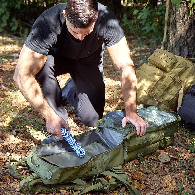 Мужской военный рюкзак из ткани Оксфорд армейский тактический для активного