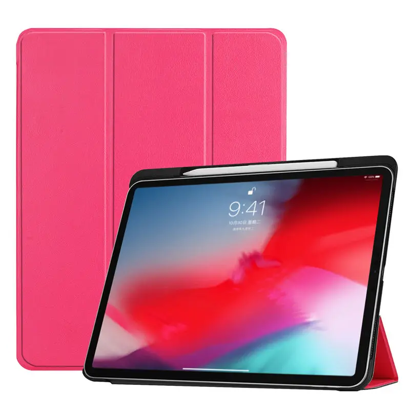 sanzhe-pro11 RE Чехол для IPad Pro 1"(), умный чехол для планшета с карандашом, чехол для нового IPad Pro 11 дюймов, Ультра чехол-подставка - Цвет: sanzhe-pro11 RE