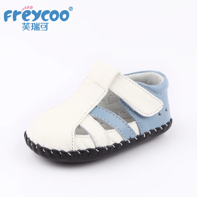 Freycoo 2019 новые летние детские обувь для малышей девочек мальчиков воловьей пояса