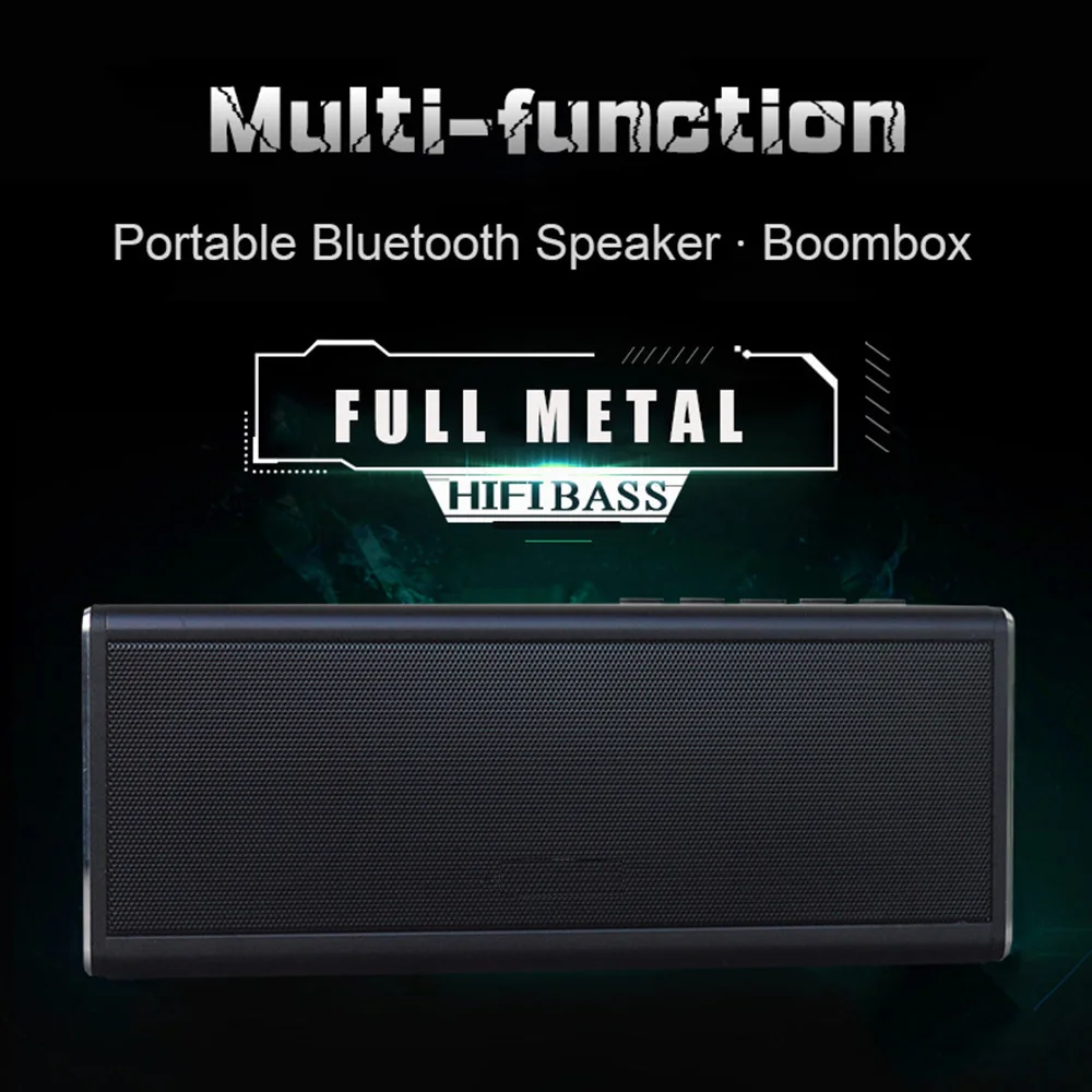 20 Вт Bluetooth динамик 4000 мАч большой мощности беспроводной портативный супер бас