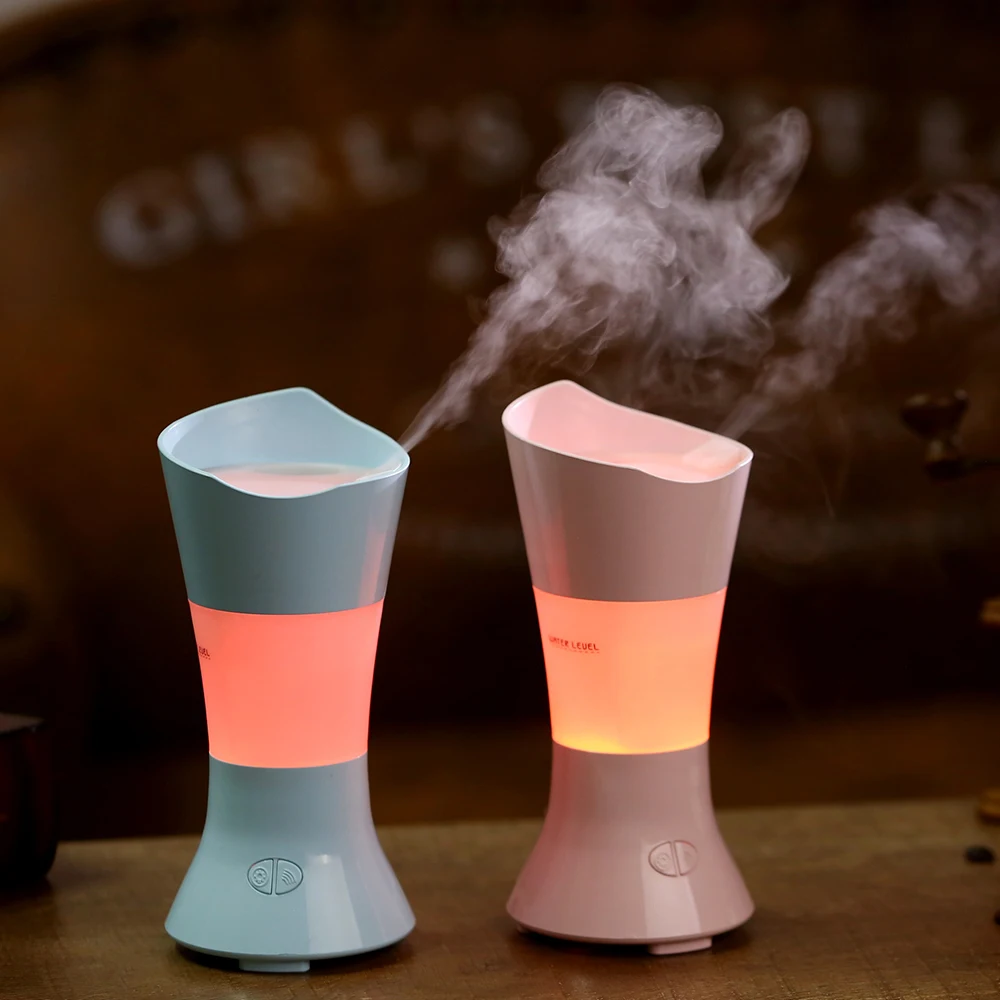 DHaws Clearance USB Flower Fairy Lighthouse Air Humidifier Mini Essential Aroma Diffusers with 7 LED Color Night Light | Бытовая