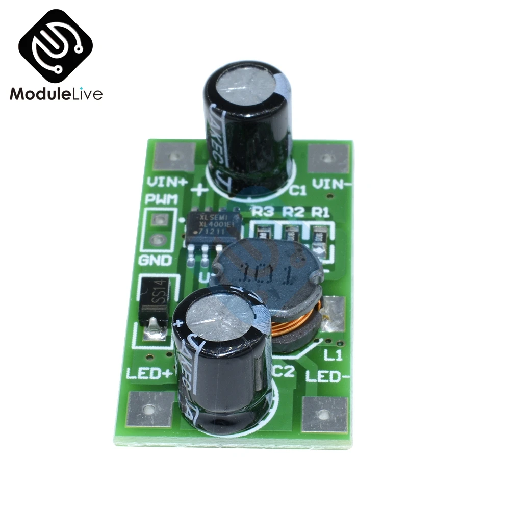 DC 5 35 В до 700 мА понижающий модуль источника питания для Arduino CC/CV PWM затемняющий