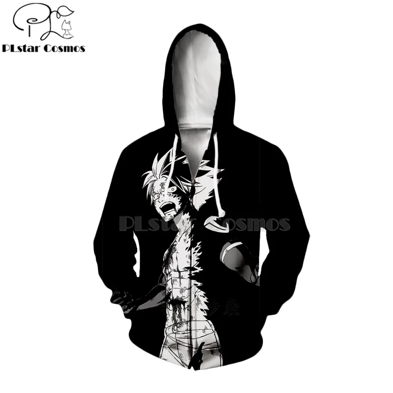 

PLstar Cosmos 2019 NEW japan Anime Fairy Tail 3d Hoodies Hooded Sweatshirts long sleeve Natsu Dragneel Harajuku streetwear-12