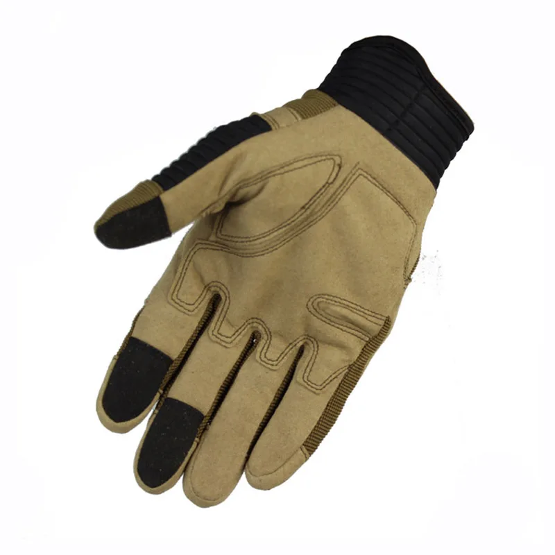 Outdoor Tactical Gloves Touch Screen Full Finger Hiking Camping Cycling Sports Military Men's Protection 3 Colors | Спорт и