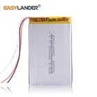 NTC 3-wire 355585 2500mAh 3,7 V литиевая полимерная аккумуляторная батарея для телефона электронная книга Onyx Boox PAD Ноутбук GPS DVR