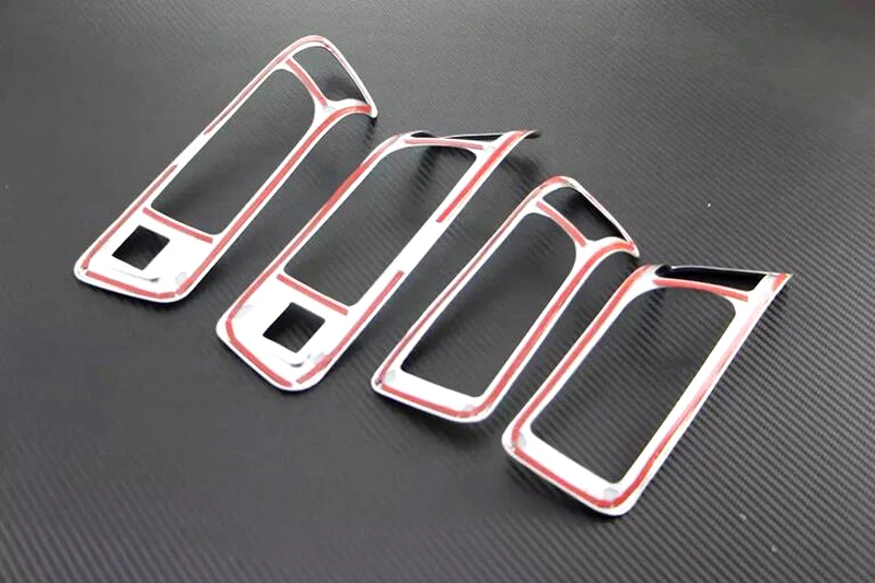 

2017 For Land Rover Discovery Sport 2015 2016 ABS Matt Inner Door Handle Bowl Cover Trim 4pcs/set