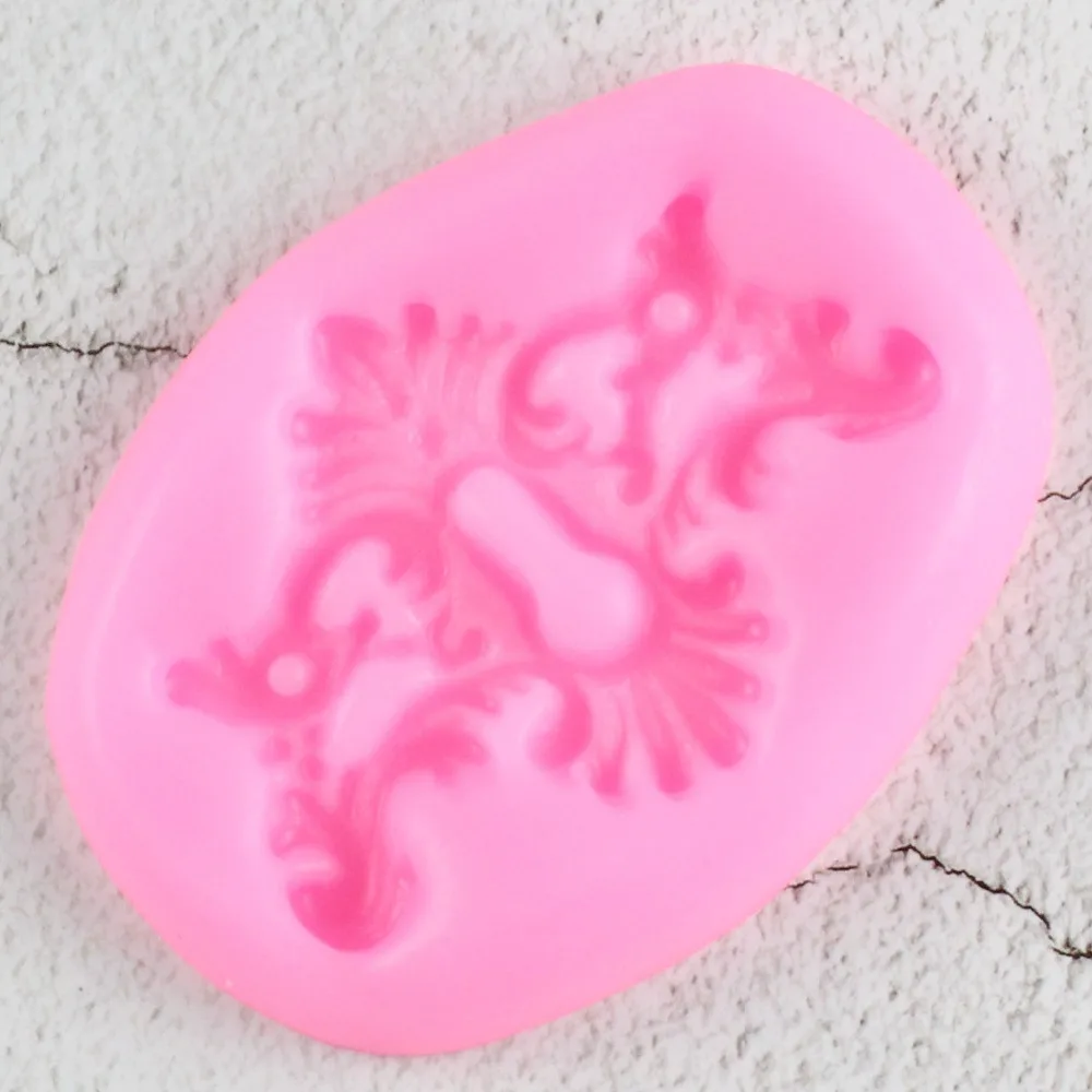 Большая силиконовая форма в викторианском стиле с отверстием для замочной
