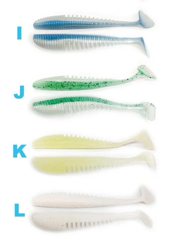 5 шт. мягкие рыболовные силиконовые приманки Shad 11 см 5,2 г Swimbait яркие щуки Бас Приманка искусственная приманка рыболовные снасти