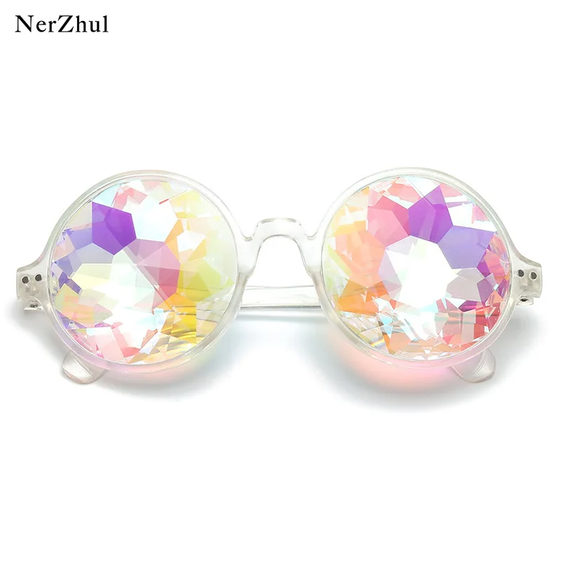 NerZhul круглый калейдоскоп Rave брендовые дизайнерские голографические