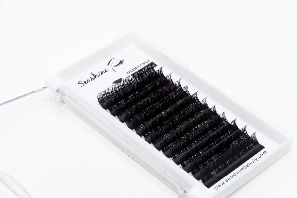 

Seashine 12rows/case Faux Mink Lash Makeup Individual Eyelash Extensions