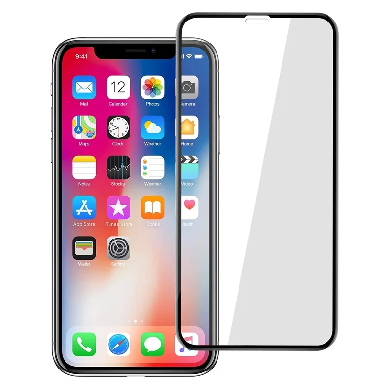 5D изогнутое закаленное стекло для iPhone 11 Pro Max X XR XS 6 7 Plus Защита экрана защитное