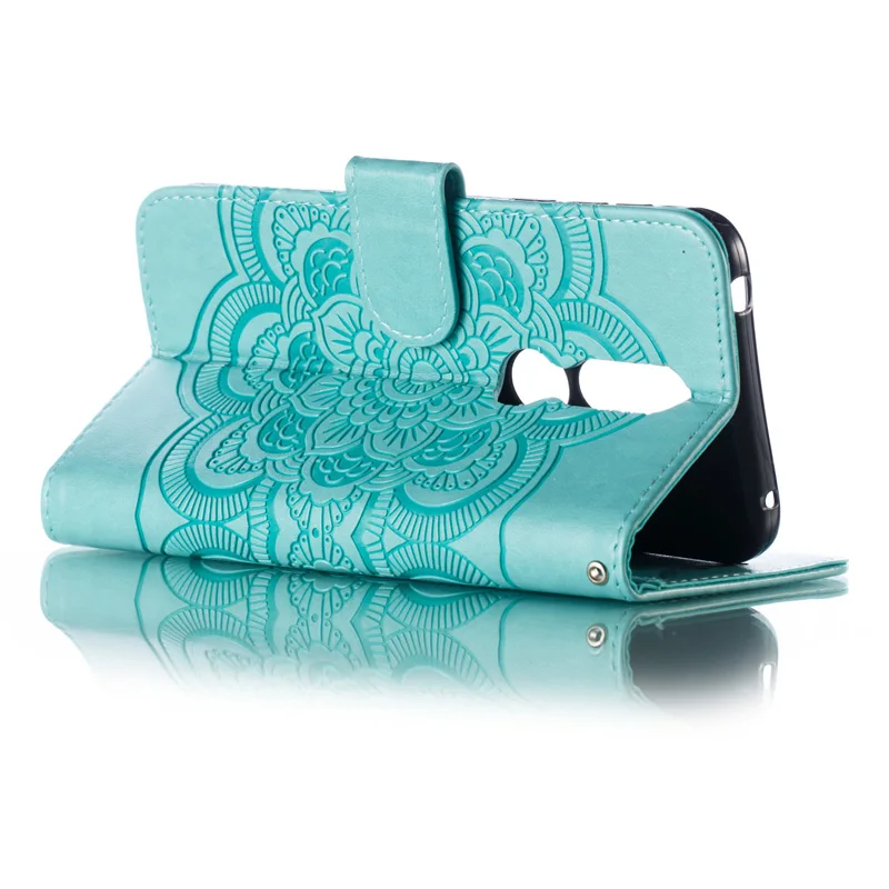 Кожаный флип кошелек с цветочным узором для Nokia 5 1 6 3 Plus 2 7 1|Бамперы| |