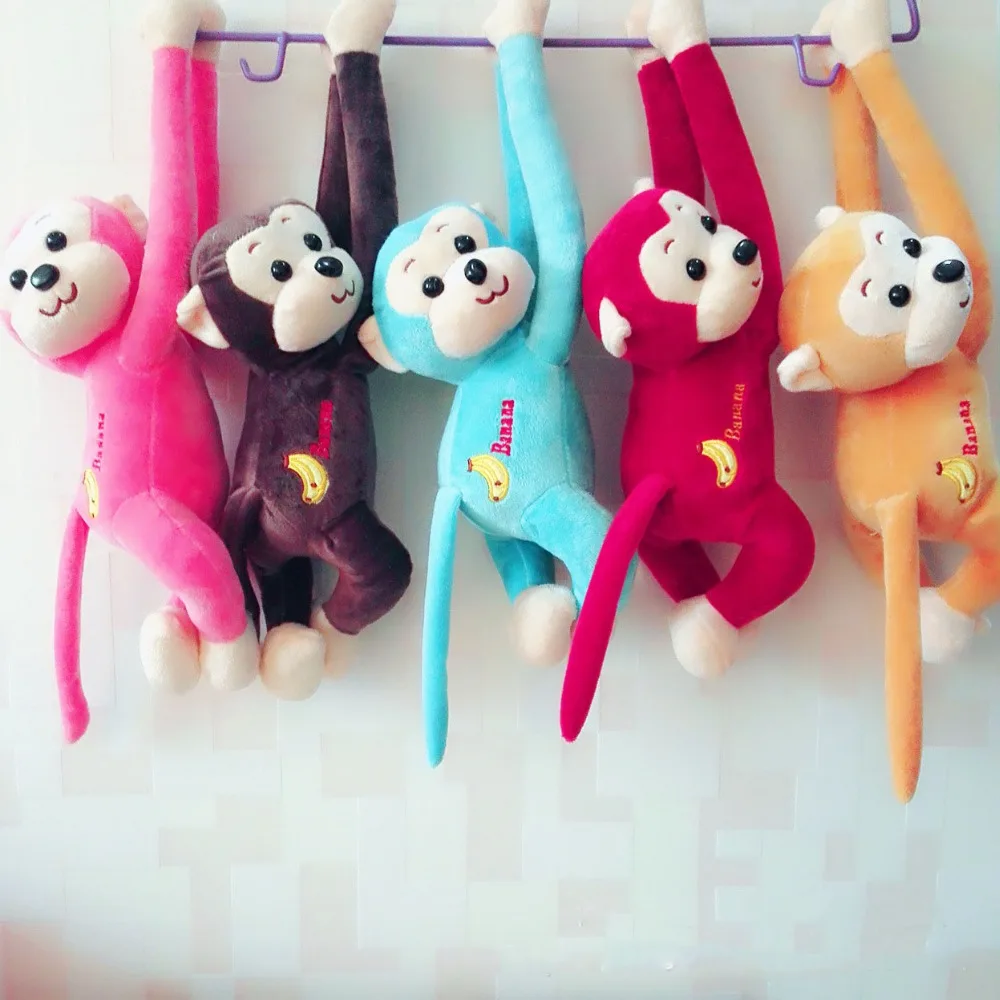 Дуб к длинные руки обезьянка мягкие куклы детские плюшевые игрушки Спящая