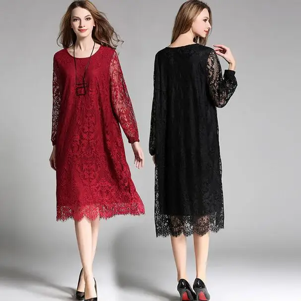 Vestido de festa 2018 осеннее Новое поступление платье сексуальное женское кружевное