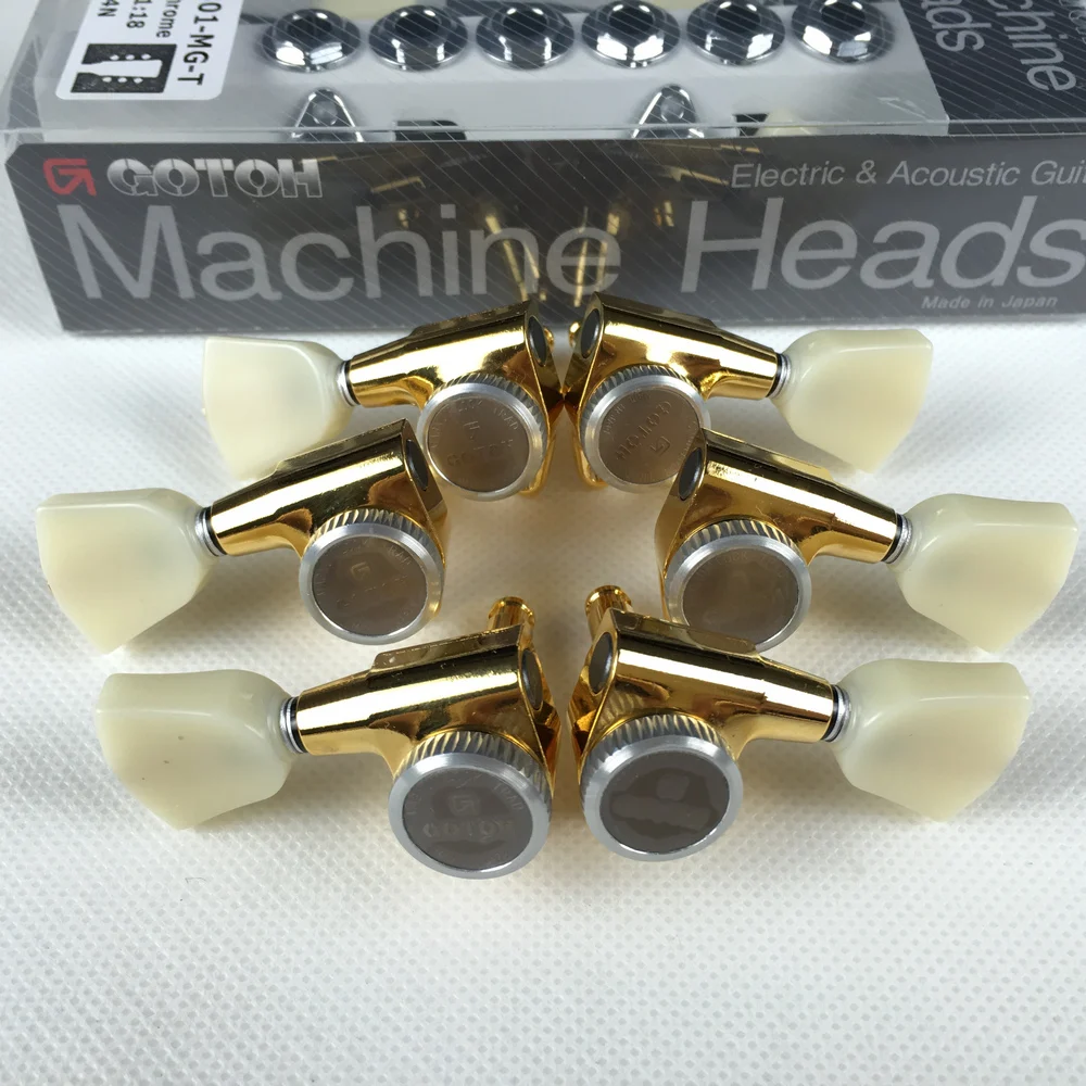 GOTOH SG301 MG-T электрогитара блокировочная машина головки тюнеры(хром черный золотой серебряный) колышки для настройки Сделано в Японии