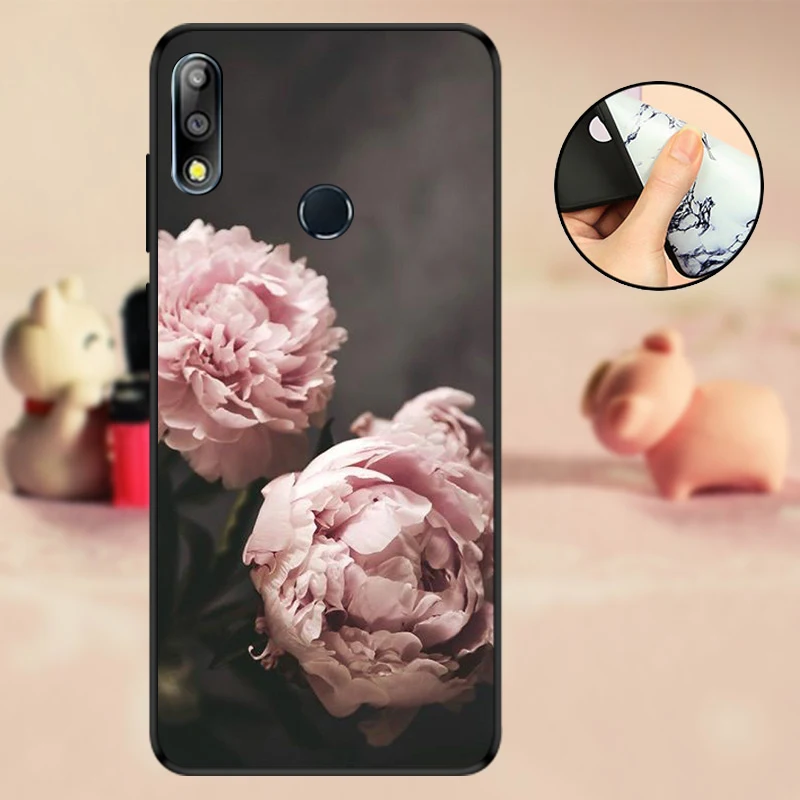 ASUS ZB633KL чехол для телефона ASUS ZenFone MAX PRO M2 ZB631KL чехол-накладка из мягкого силикона ASUS M2 ZB631KL чехол из ТПУ Черный Бампер ZB 633KL - Цвет: T37