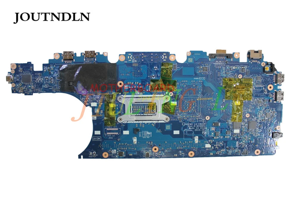 Vieruodis для Dell Precision 3510 материнская плата ноутбука фотосессия 2 6 K 07x6 k 216 ГГц 0866020- |