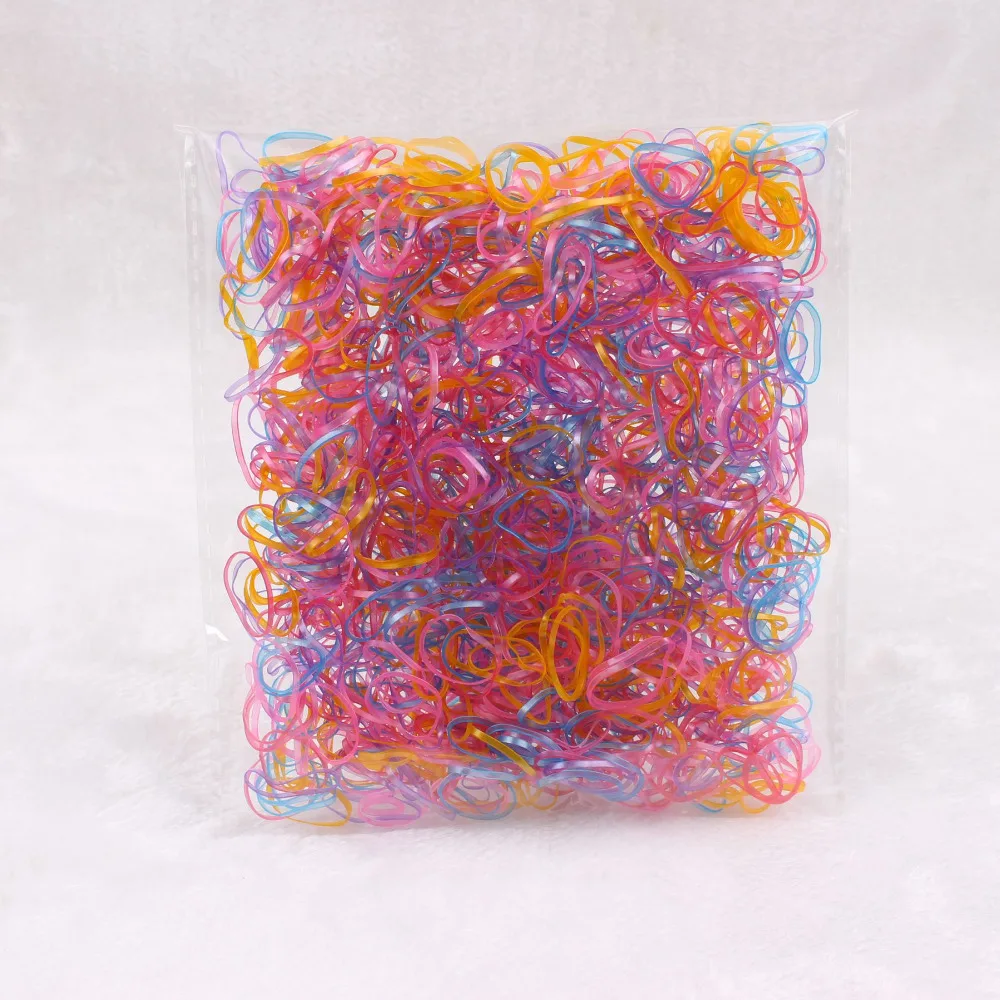 Новинка 2017 1000 шт./лот горячей продажи девушки резинки для волос маленькие