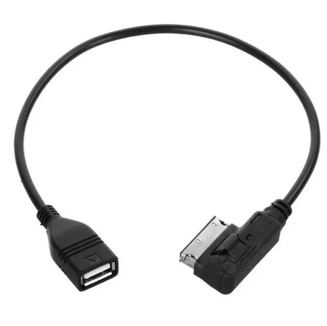 Музыкальный интерфейс AMI MMI AUX к USB Кабель адаптер для автомобильной аудиосистемы