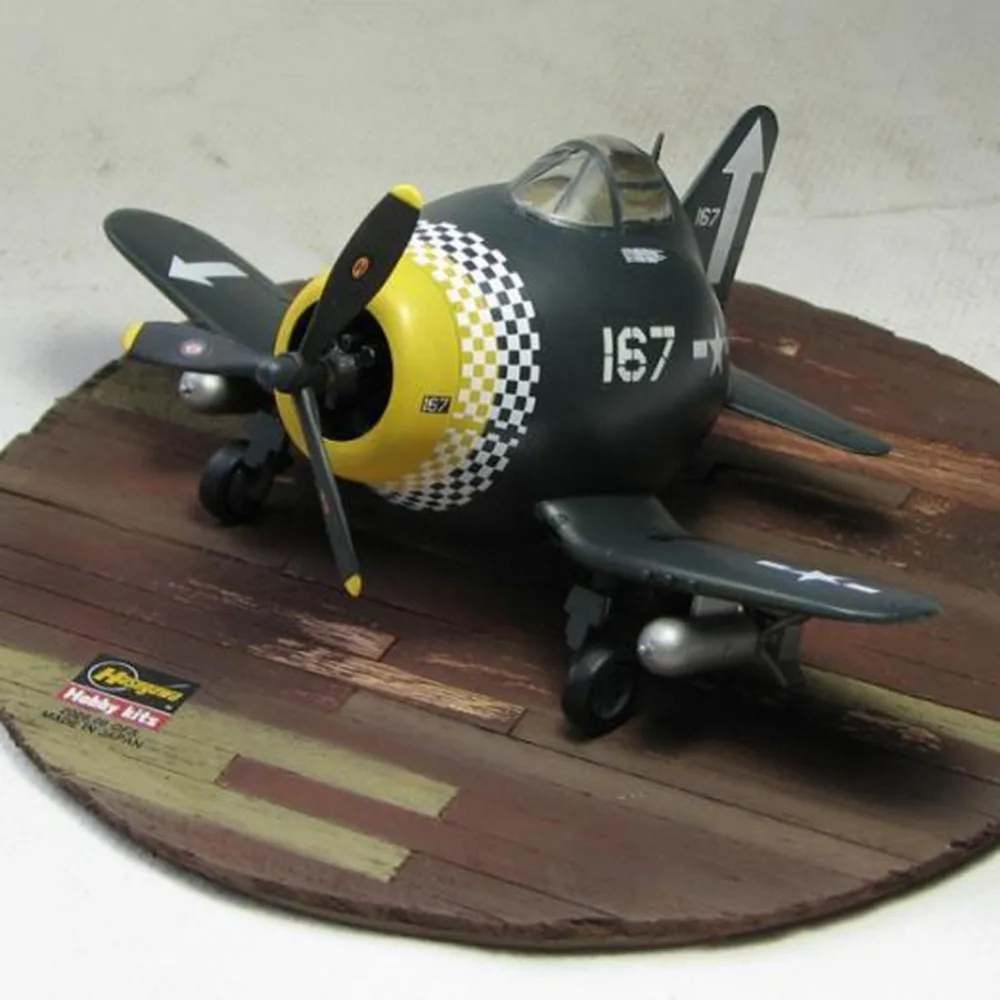OHS Hasegawa 60122 Q Versin F4U Corsair яйцо самолет в сборе ВВС модели строительные комплекты