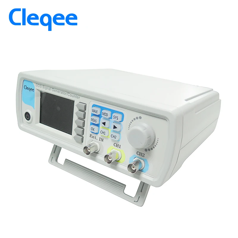 

Cleqee JDS6600 Series 15M 30M 40M 50M 60MHZ Digital Control Dual-channel DDS Function Signal Generator frequency meter Arbitrary