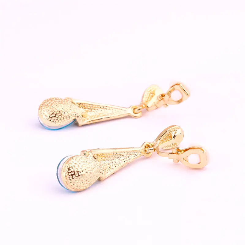 Висячие серьги в форме капли воды с австрийским кристаллом | Украшения и