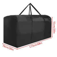 mayitr garden furniture storage bag cushions upholstered seat protective cover home waterproof storage bags