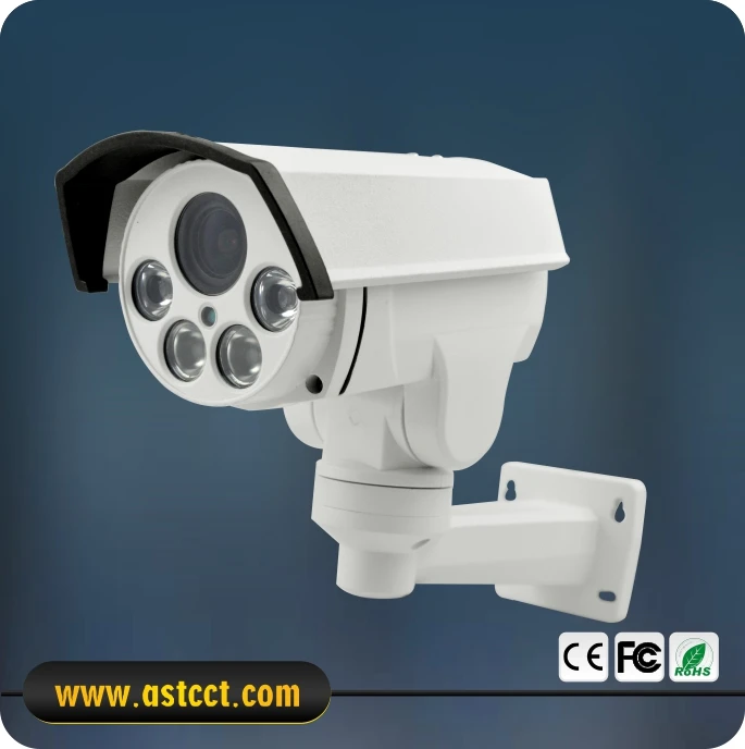 4X Zoom Auto Iris CVI Bullet PTZ камера аналоговый HD 1080P выход ИК Ночное Видение