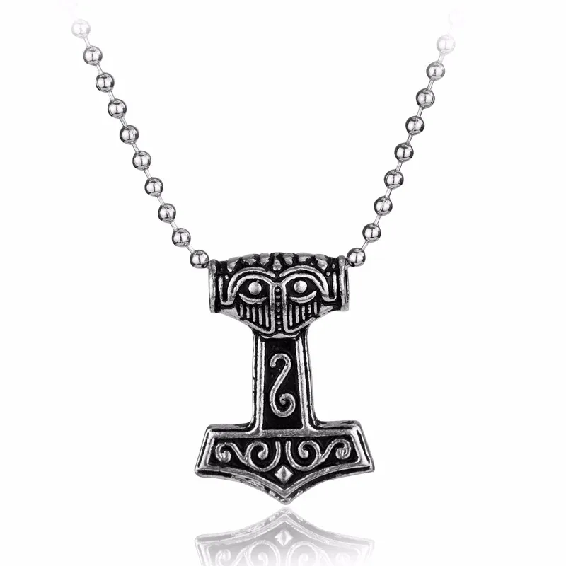 10 стилей Мститель Тор ожерелье молоток Темный мир сплав THOR'S HAMMER Magick Мужская подвеска ожерелье ювелирные изделия Прямая поставка