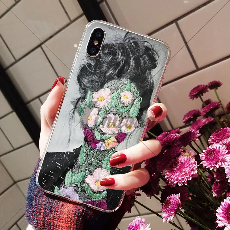 Yinuoda персональный сшитый персонаж художественный чехол для телефона Apple iPhone 8 7 6 6S