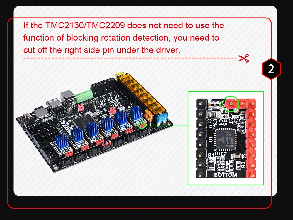 BIGTREETECH SKR PRO V1.1 плата управления 32 бит V SKR V1.3 TMC2208 TMC2209 TMC2130 части 3d принтера МКС Ramps 1,4 для Ender 3