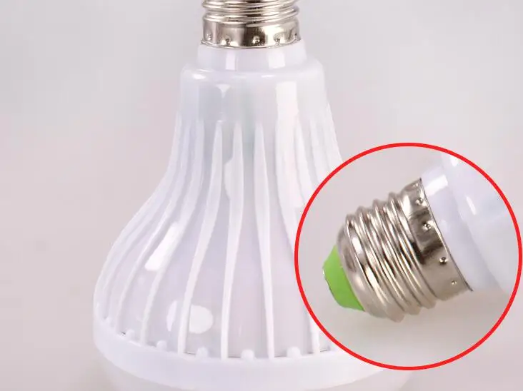 100 комплектов Смарт E27 RGB Bluetooth динамик Светодиодная лампа 12 Вт музыка игра