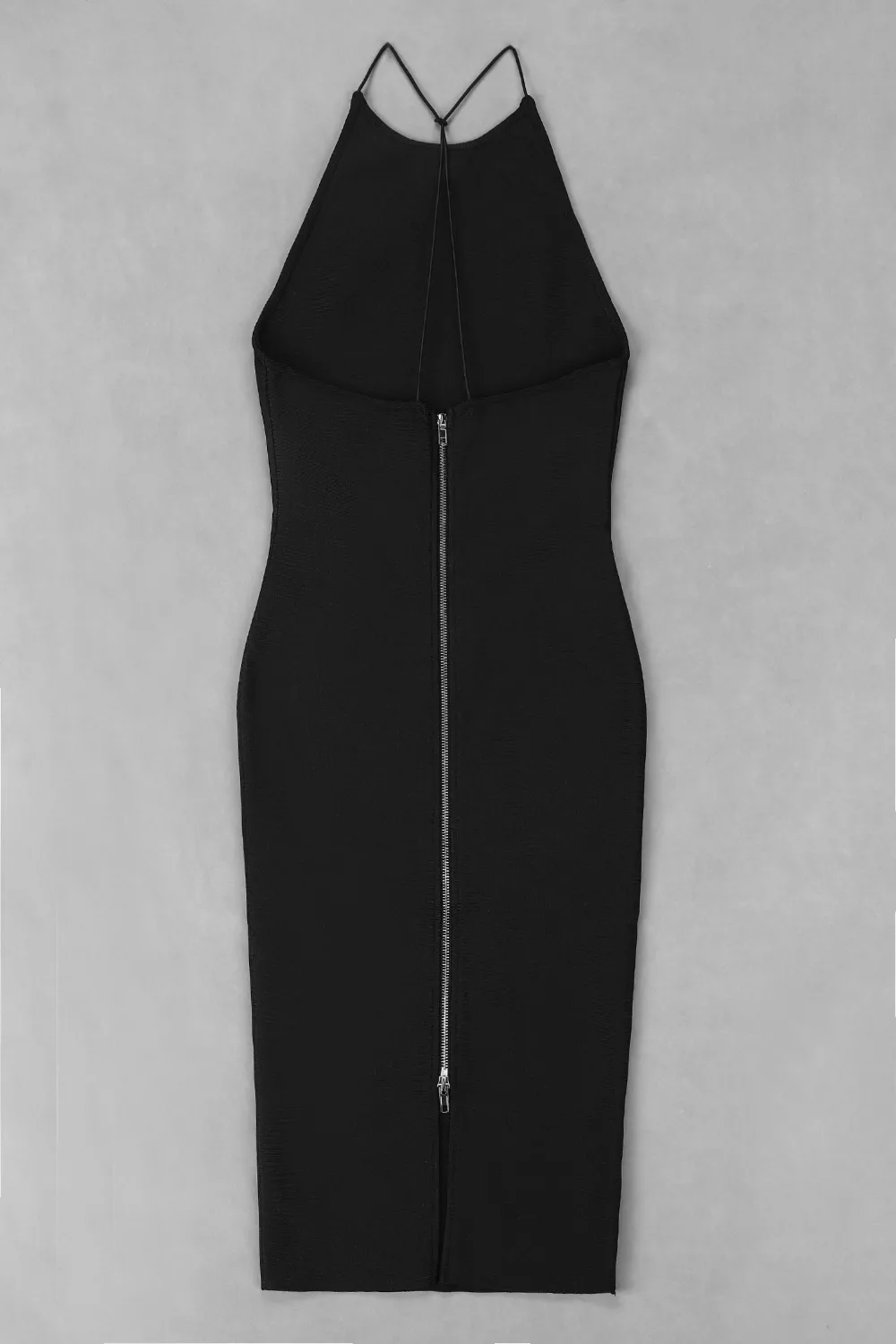 2018 New black o neck Knee-Length Sleeveless Summer Elegant Party Dresses Zipper backless Bandage Woman Sexy Bodycon Dress | Женская