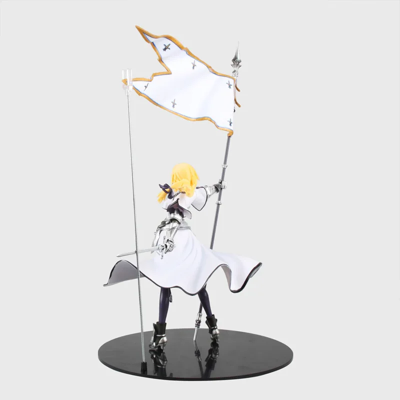 Аниме Фигурка 20 см Fate/Apocrypha Jeanne dɺrc Saber Лилия белый цвет ПВХ фигурка