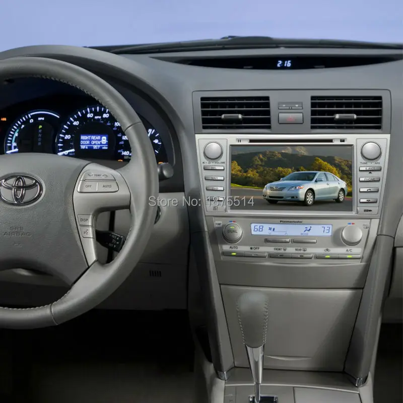 Для TOYOTA Camry 2007 - 2011 Indash 8 дюймов GPS навигации dvd-плеер радио стерео мультимедийная