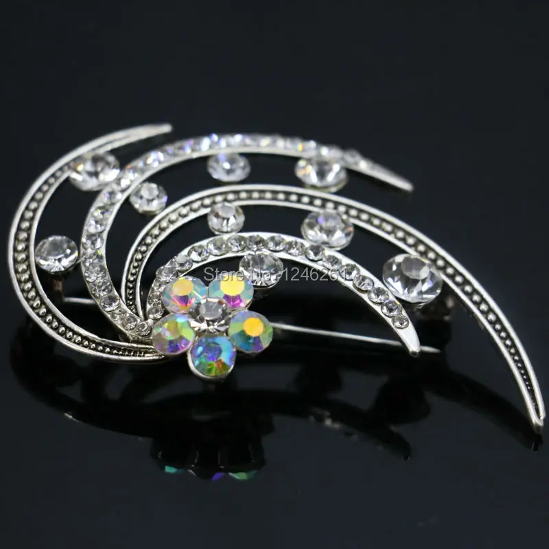 Лидер продаж брошь со стразами свадебная для женщин и девочек подарки броши в