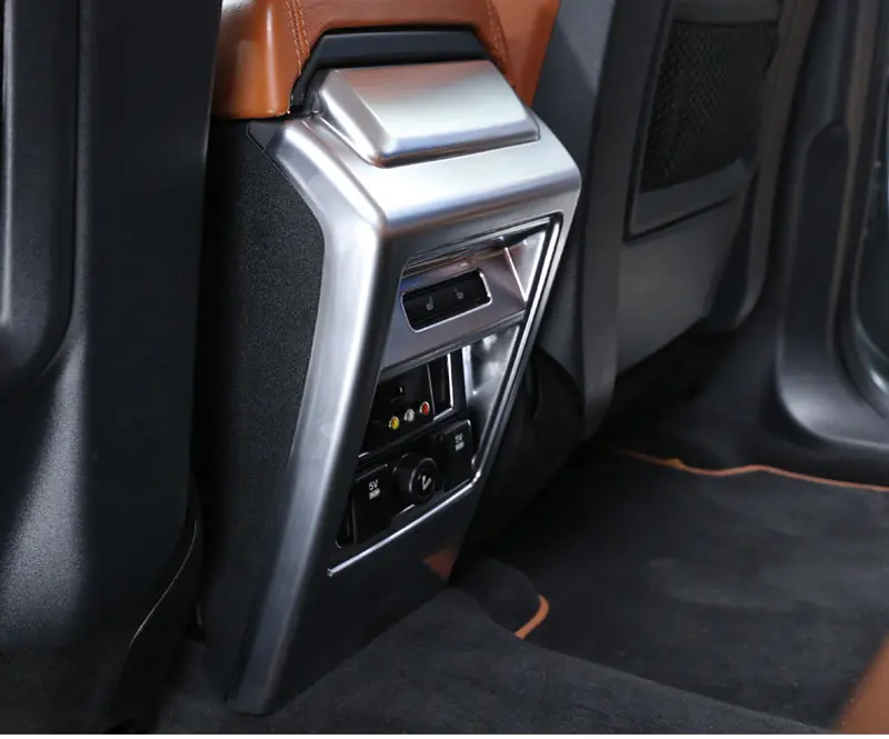 Для Land Rover Discovery Sport 2015 2017 авто Стайлинг ABS хром заднего сиденья кондиционер на