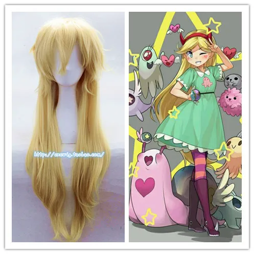 Star vs. the Forces of Evil Волшебная Принцесса Звезда Бабочка взрослое платье Косплей Костюм на заказ любой размер+ парик парики