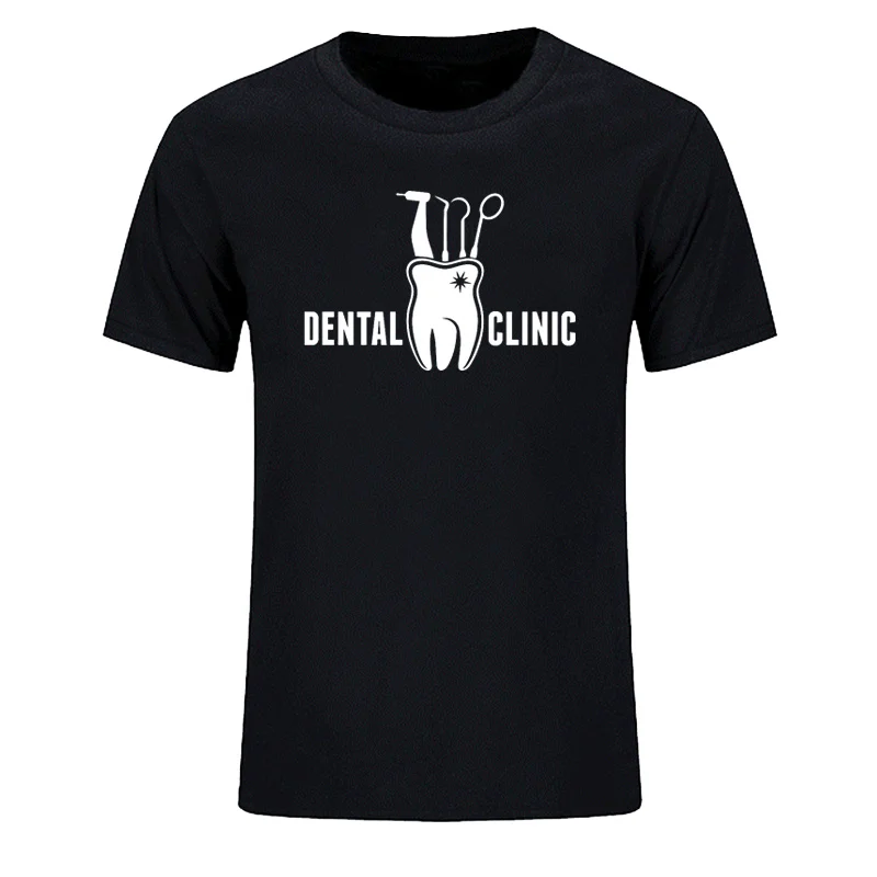 Мужская футболка Dental Clinic Pre Cotton футболки с коротким рукавом|Мужские футболки| |