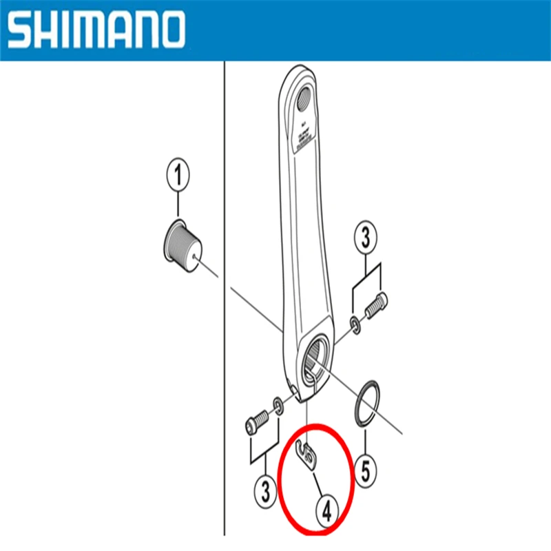Shimano, горный велосипед, дорожный велосипед, один шатун для велосипеда, запчасти, анти-ослабление, весло, вкладка