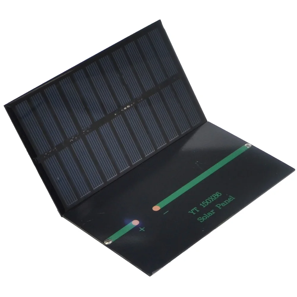10pcs/lot Hot Sale 5.5V 270mA 1.6W Mini Solar Panels Small Power 3.6v Battery Charge Led Light Cells 10001029 | Электроника