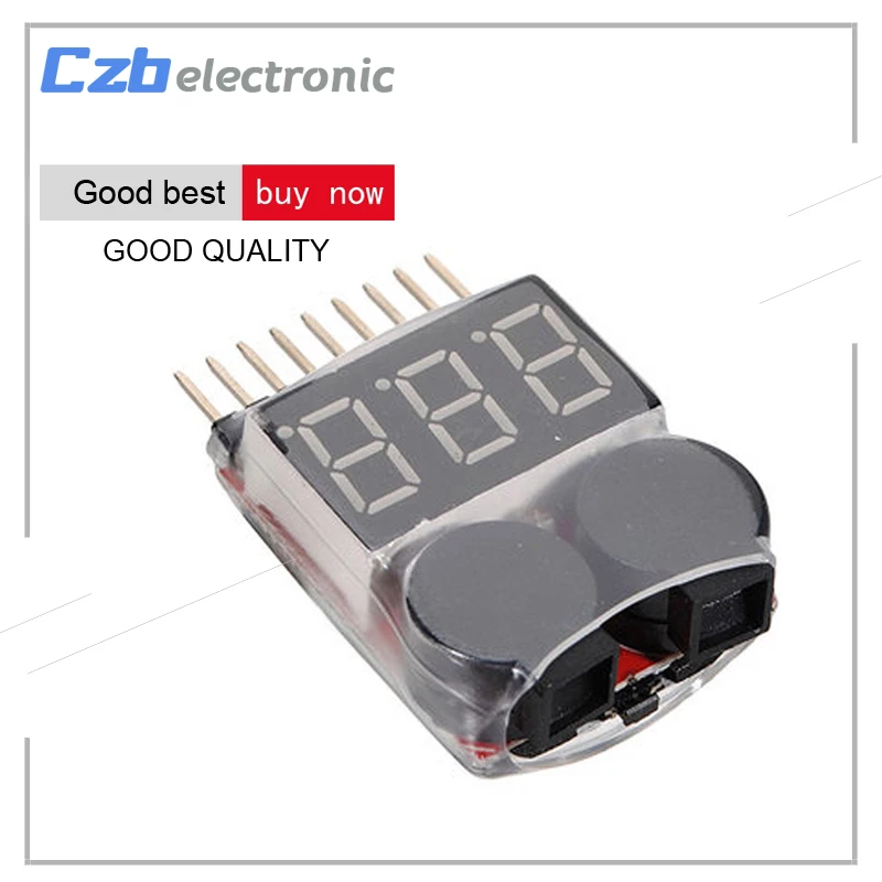 S Новый 1 8 Lipo Li Ion Fe батарея напряжение 2IN1 Индикатор тестер низкого напряжения