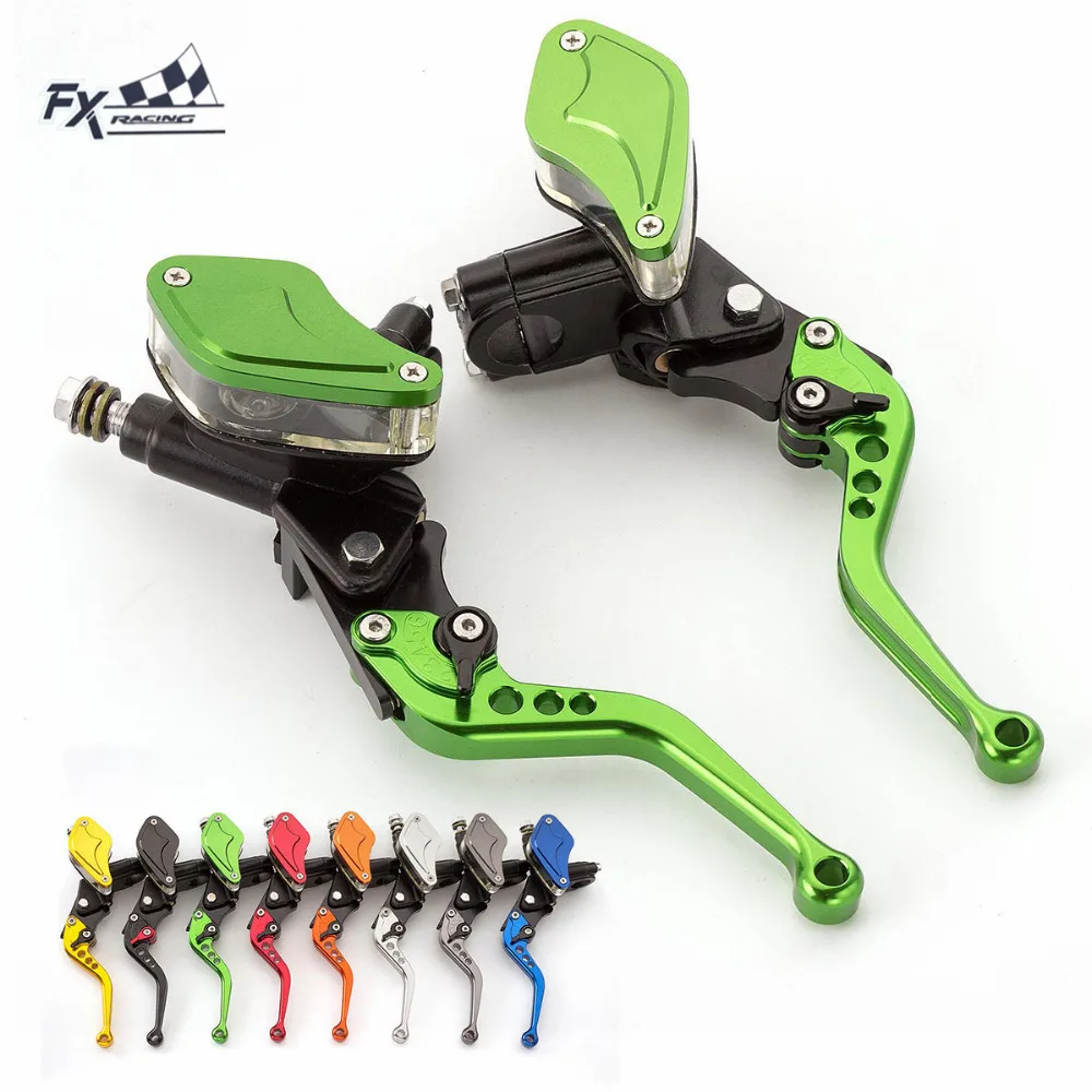 

FXCNC Aluminum 7/8" 22mm Motorcycle Brake Clutch Master Cylinder Reservoir Hydraulic Lever For 50CC - 300CC Motorcycles Brake