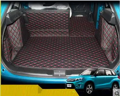 Высокое качество! Полный Комплект ковриков для багажника Suzuki Vitara 2019 прочные