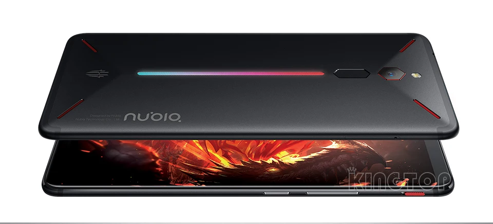 zte Nubia красный магический игровой мобильный телефон " Octa Core 6/8 GB/64 Гб 128 ГБ Полный Экран отпечатков пальцев Android 8,1 4G LTE смартфон