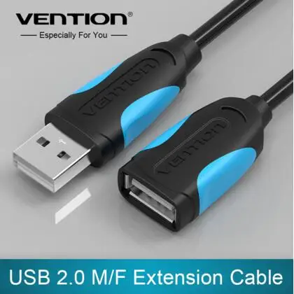 Vention USB 2,0 папа-мама USB кабель 2 м 3 м 5 м удлинитель провод супер скорость синхронизации данных USB2.0 УДЛИНИТЕЛЬ для ПК ноутбука