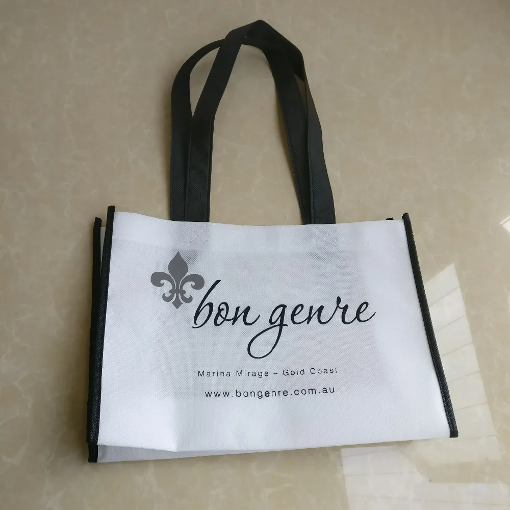 Оптовая продажа 500 шт./лот рекламные многоразовые хозяйственные сумки с