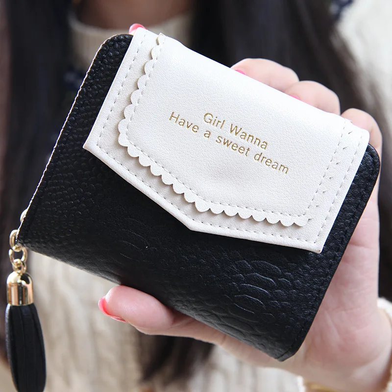 Модный женский кошелек из кожи аллигатора на молнии карамельных цветов 2019